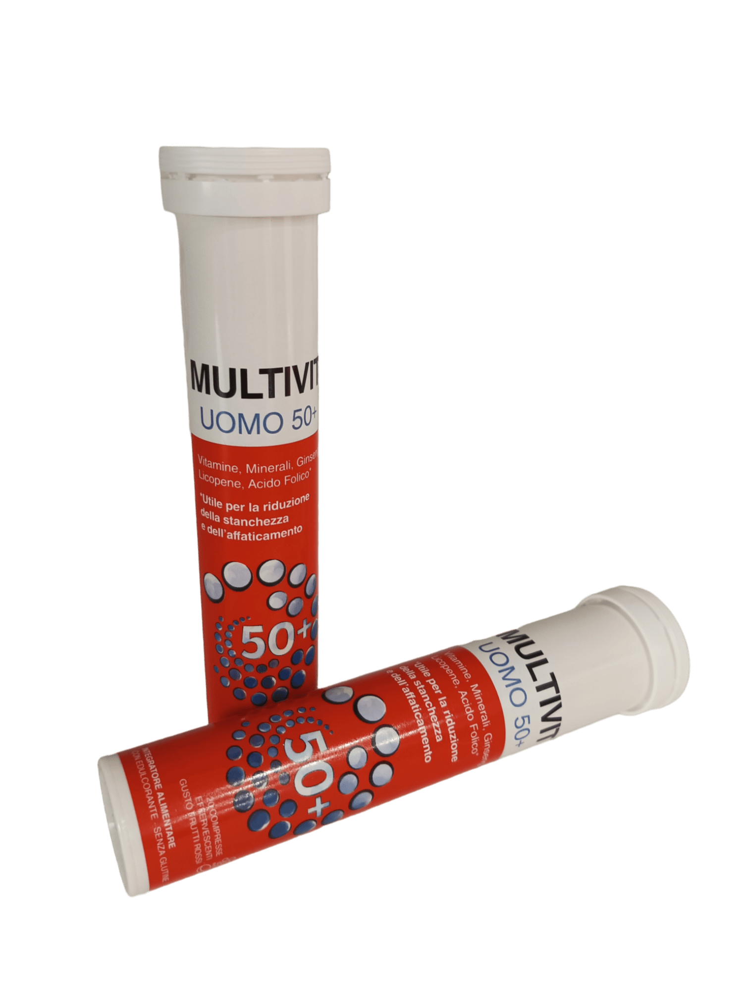 MULTIVIT UOMO 50+ 20 cpr efferv. GUSTO FRUTTI ROSSI