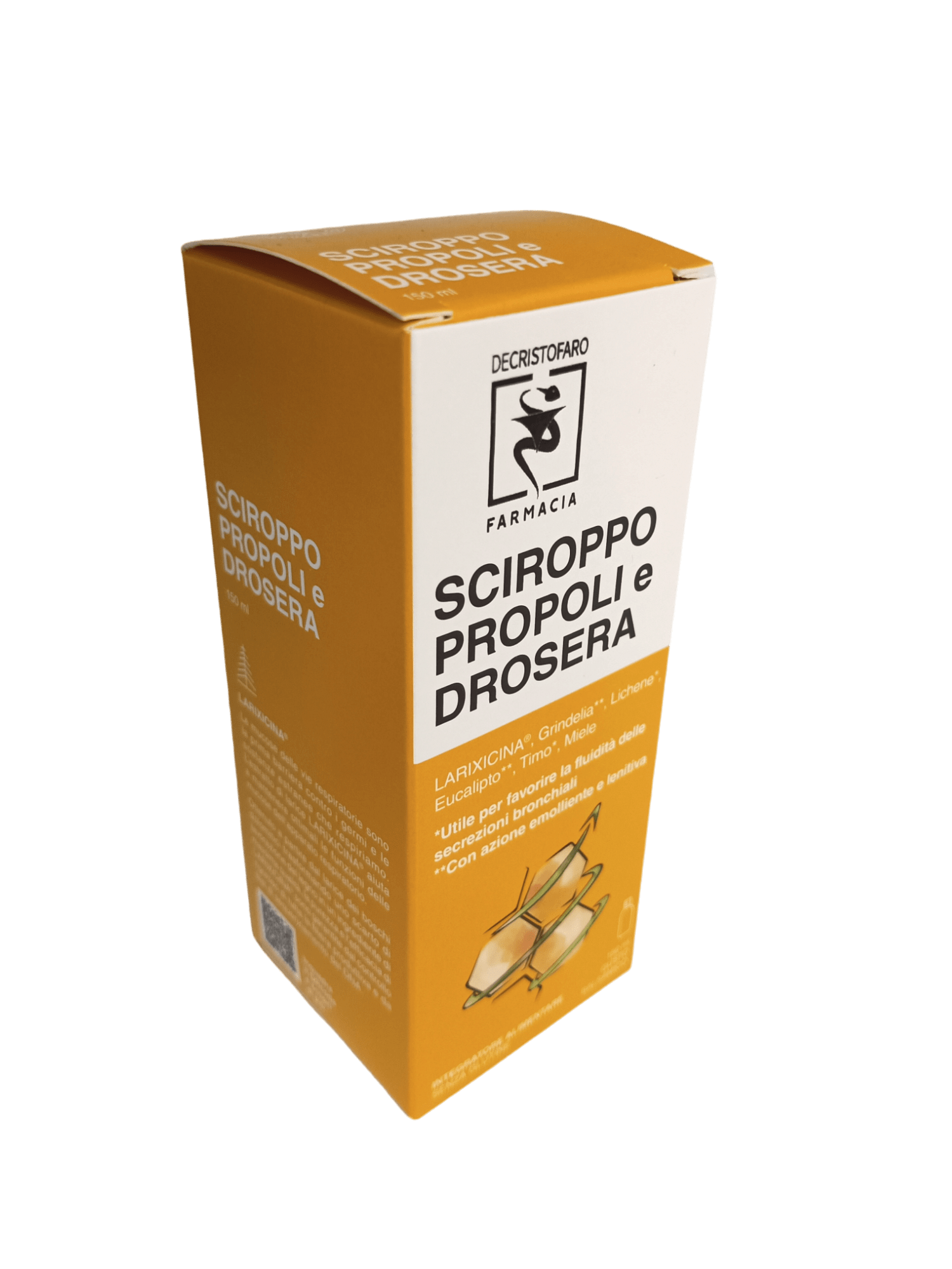SCIROPPO PROPOLI E DROSERA BREVETTO LARIXICINA® GUSTO BALSAMICO