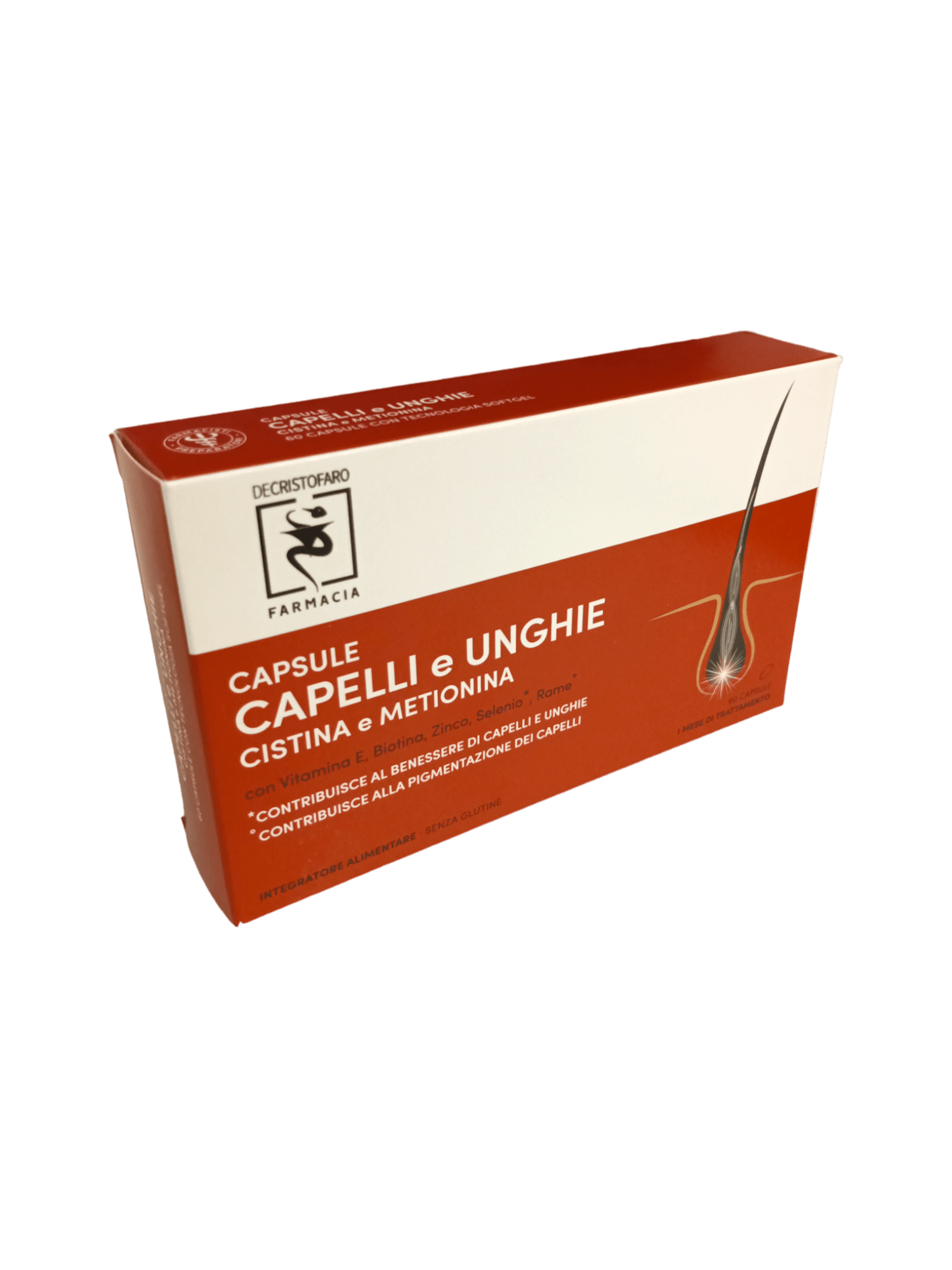 CAPSULE CAPELLI E UNGHIE 60CPS CISTINA METIONINA 60 cps