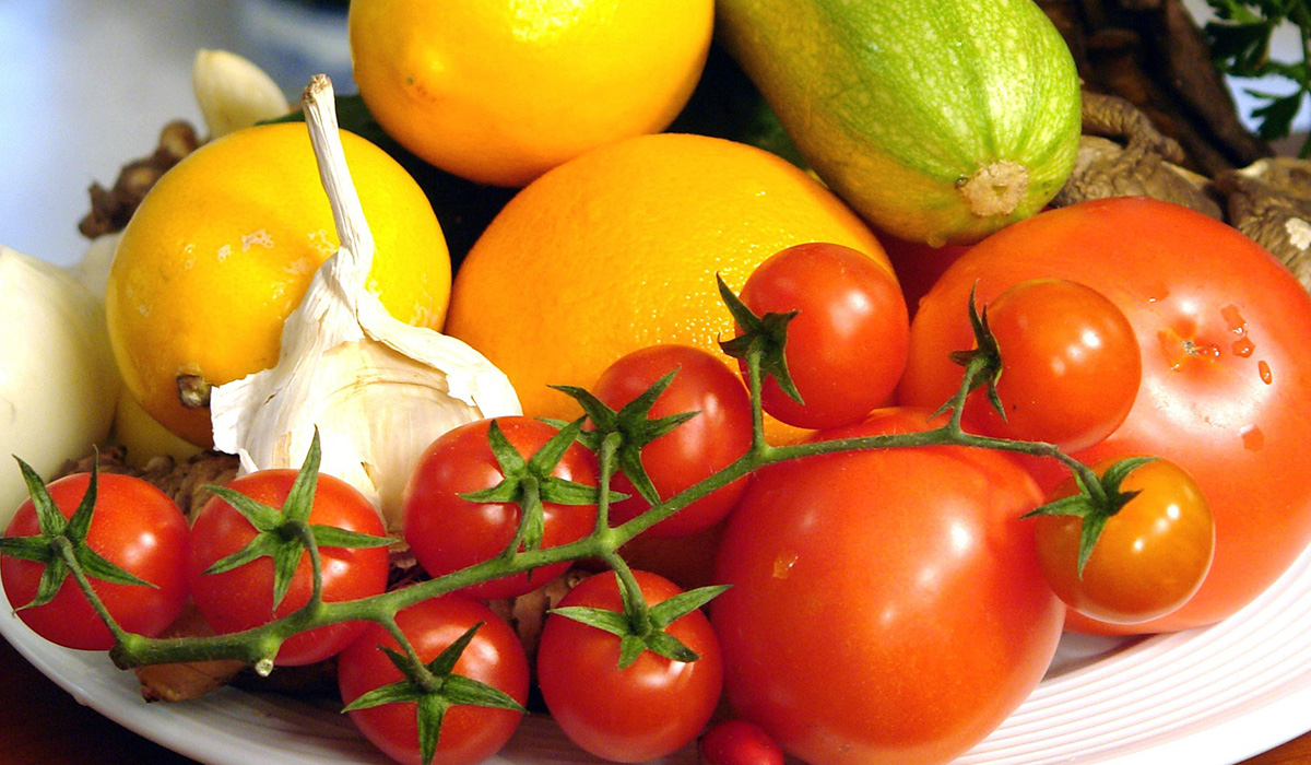 Frutta e verdura estiva
